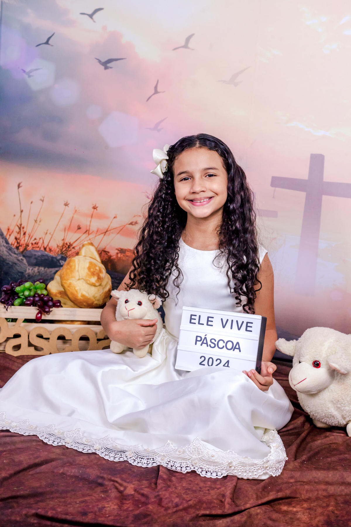 Páscoa – Ensaio de Páscoa em Estúdio em Cuiabá – 