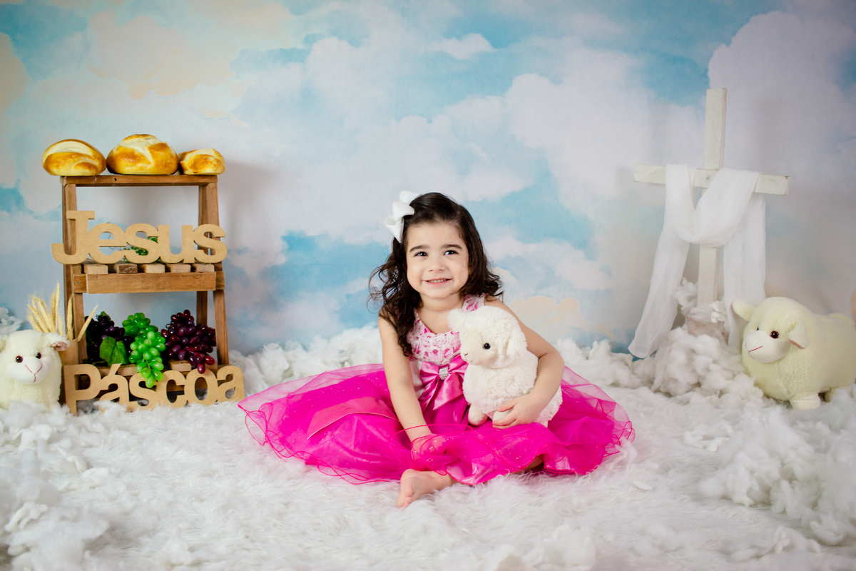  Páscoa Cristã – Ensaio de Páscoa em Estúdio em Cuiabá – Rosangela Monteiro Fotografia