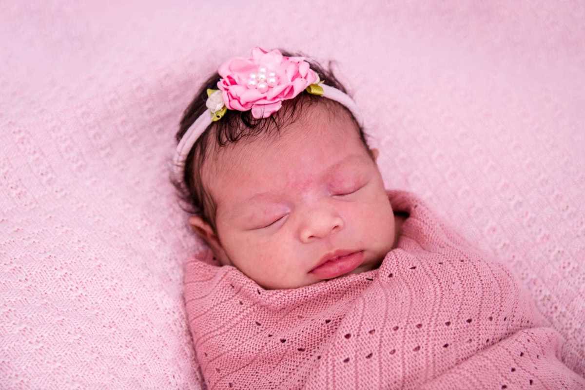 Ensaio fotográfico do recém nascido