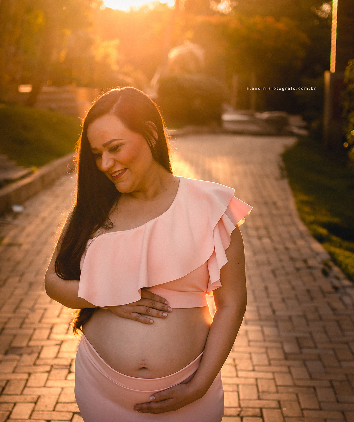 Amo quando o por-do-sol fica assim lindo, sai fotos maravilhoso