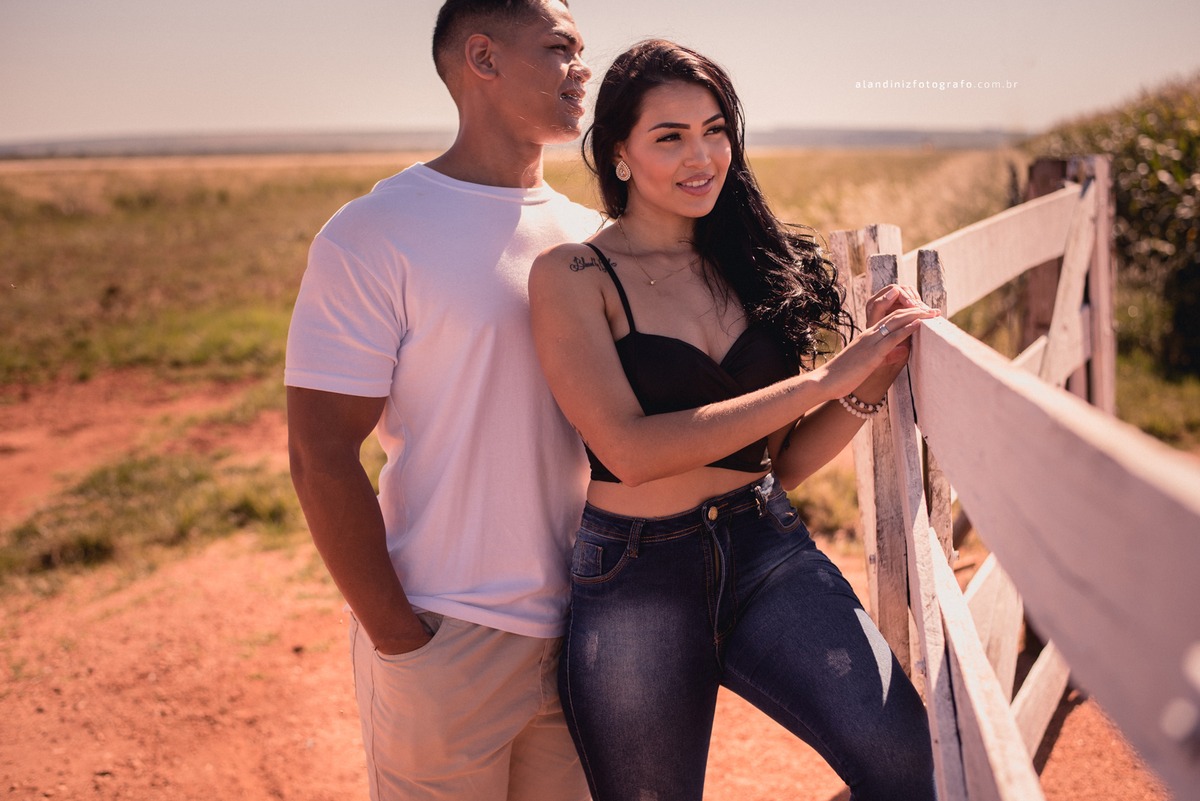 na porteira também é muito romântico