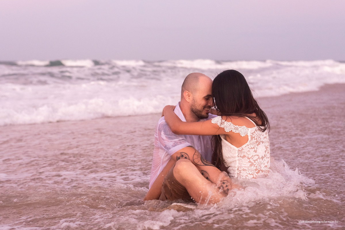 Que água quentinha onde disfrutamos do finalzinho do dia