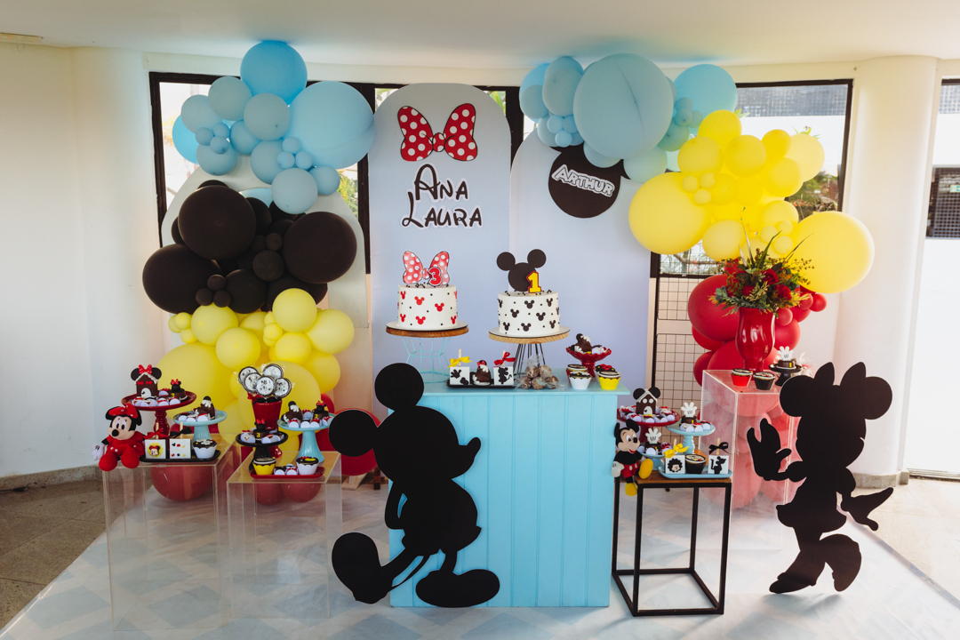 festa infantil aniversario maceio gabi coelho tema minnie e mickey