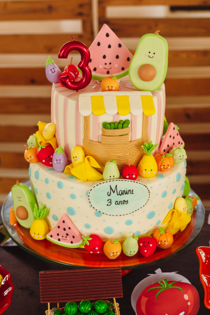festa de aniversário infantil tema frutas maceio gabi coelho
