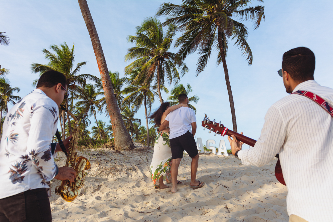 fotos pedido de casamento surpresa maceio gabi coelho