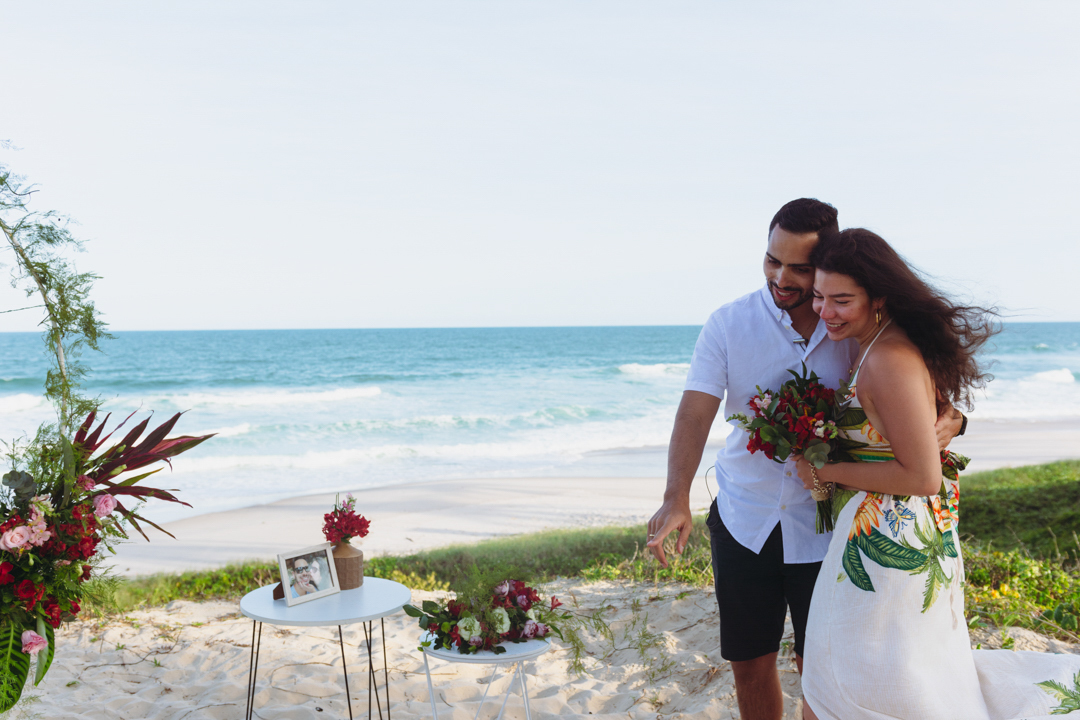 fotos pedido de casamento surpresa maceio gabi coelho