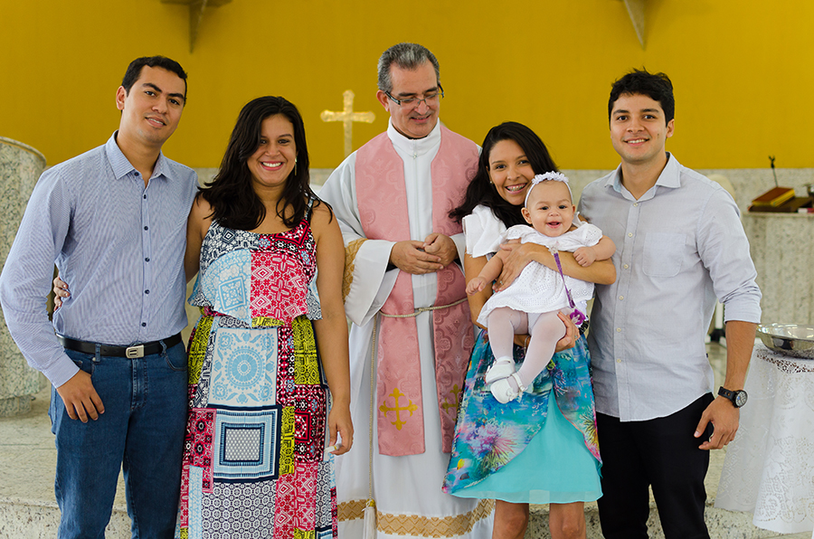 foto oficial com padre