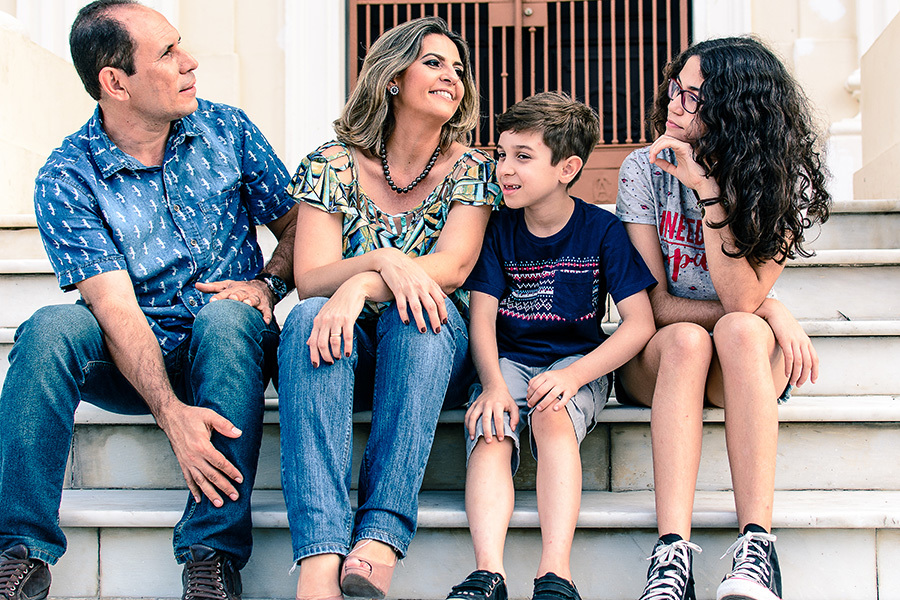 foto familia associação comercial maceio