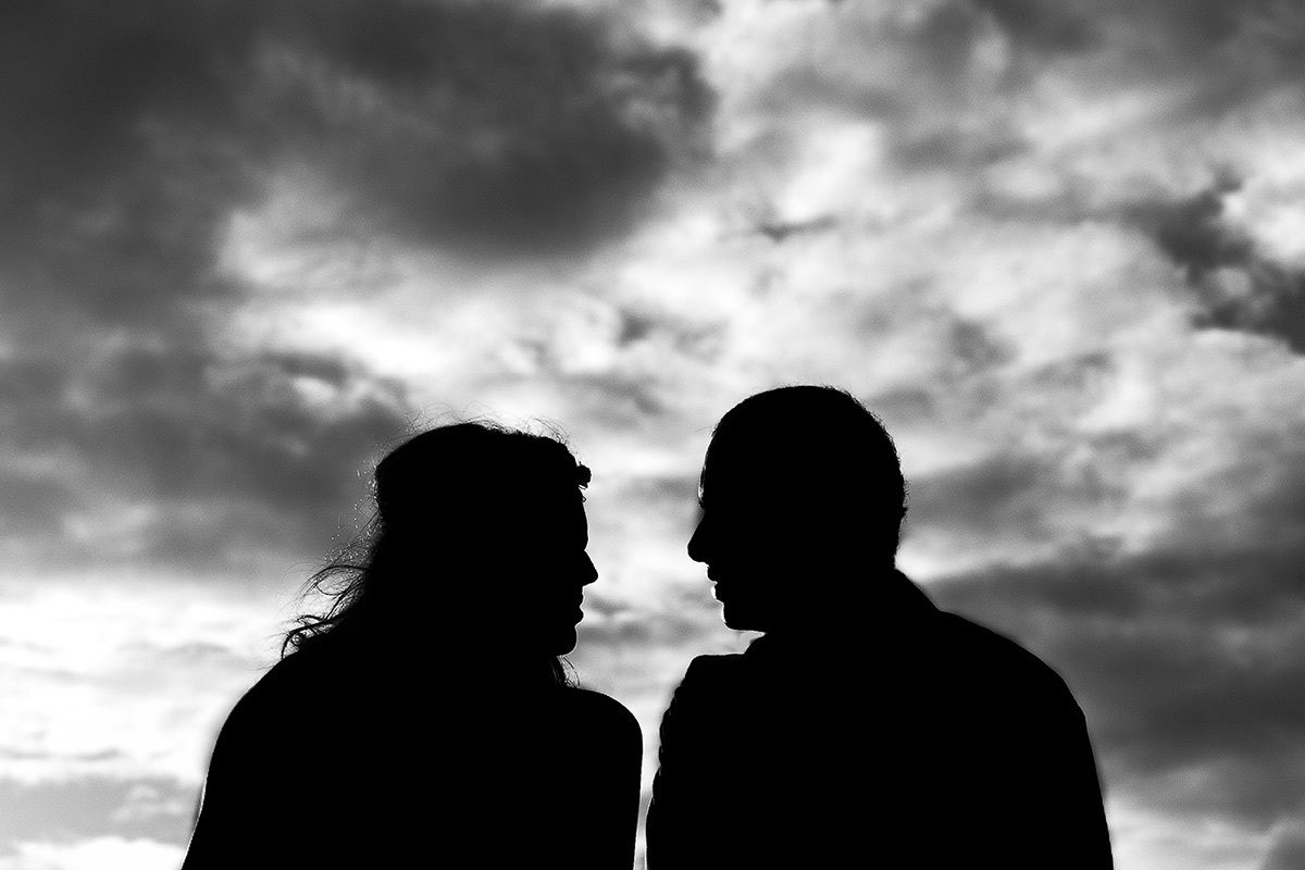 silhueta casal apaixonado maceio