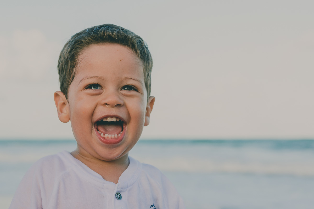 sorriso de criança