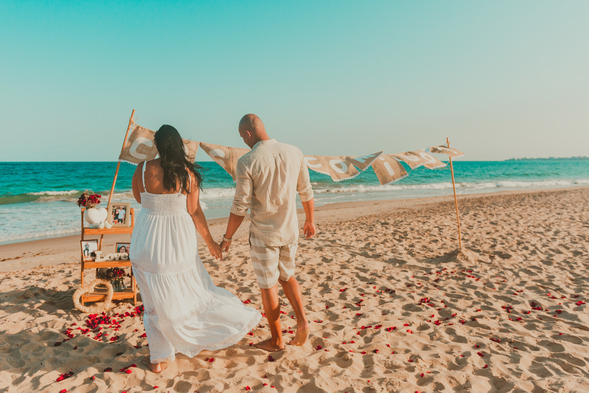 _casal praia ferias nordeste amor book pedido de casamento surpresa guaxuma