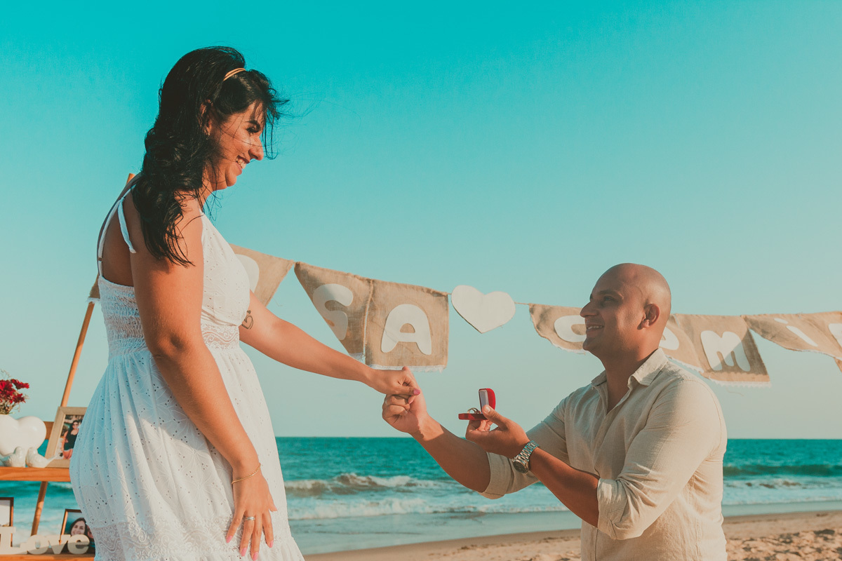 _casal praia ferias nordeste amor book pedido de casamento surpresa guaxuma