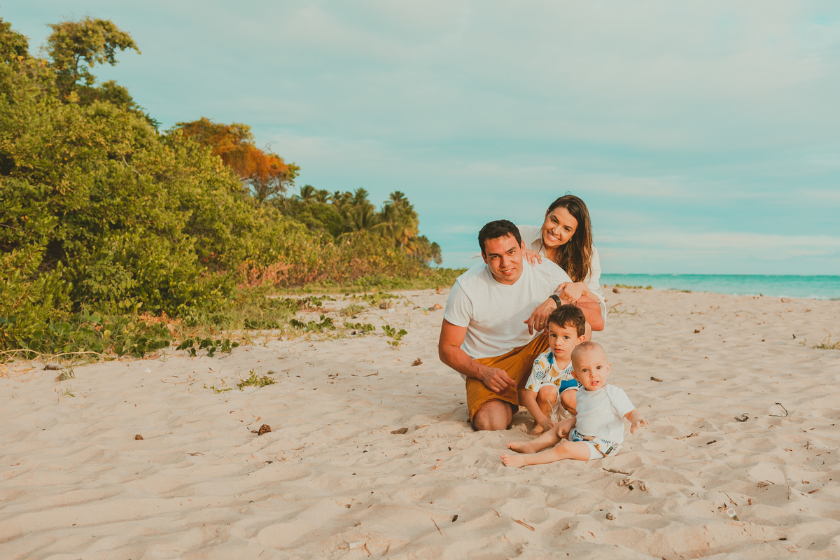 ensaio de familia praia ipioca maceio fotografia de familia ferias nordeste alagoas