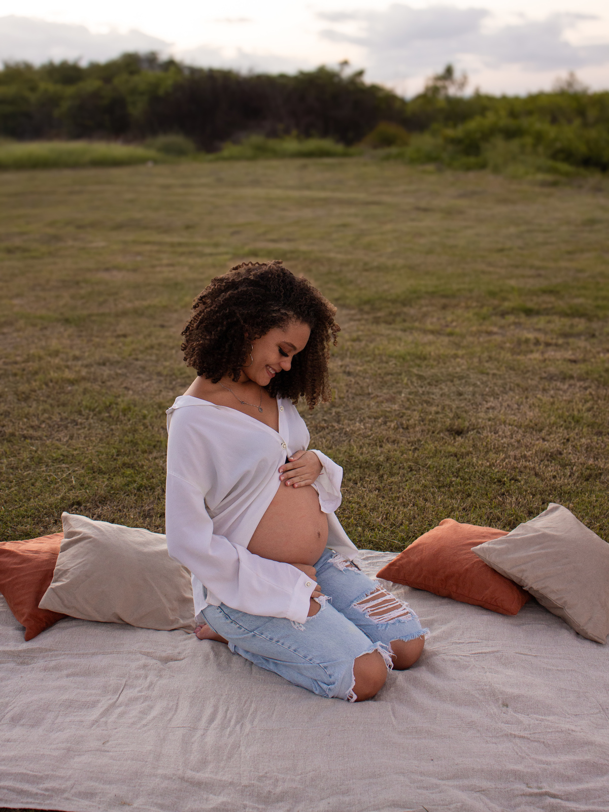 Fotografa de Gestantes na Ilha de Itaparica 