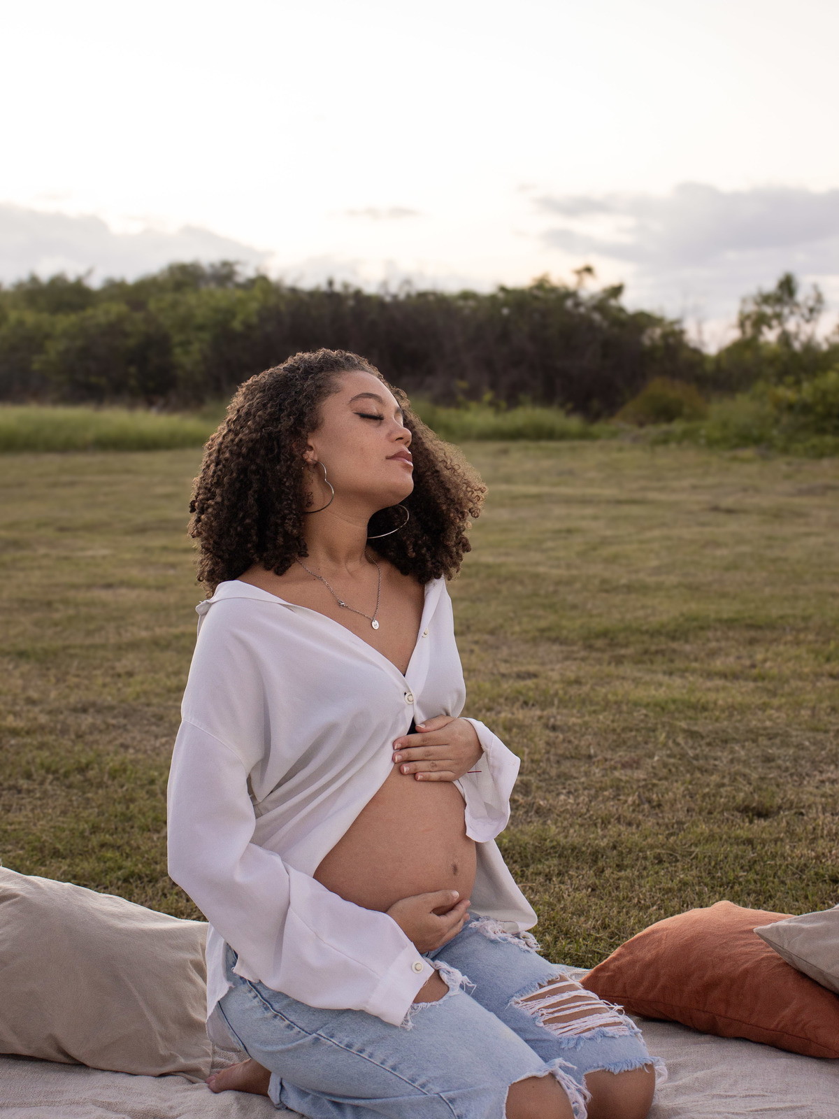 Fotografa de Gestantes na Ilha de Itaparica 