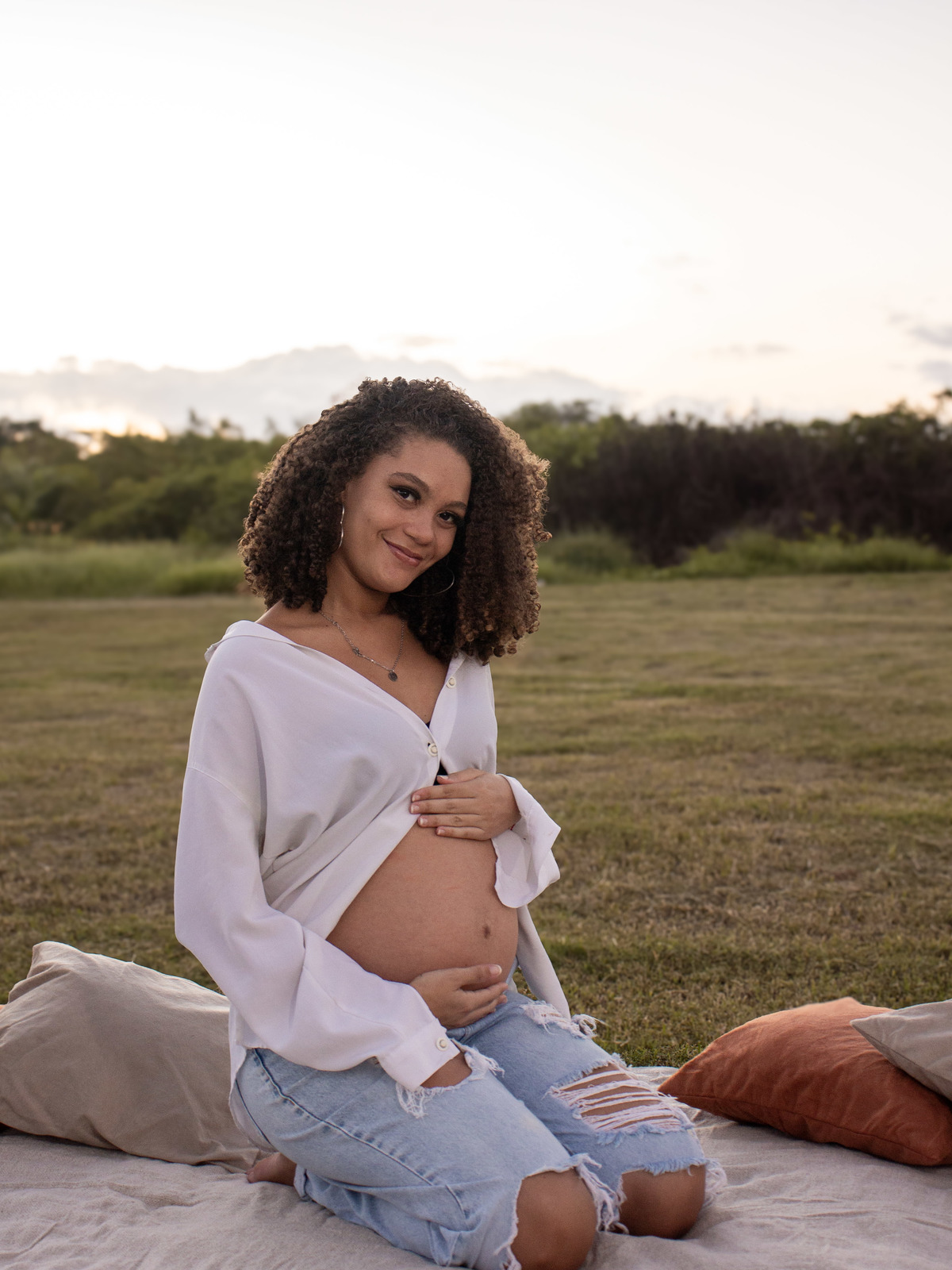 Fotografa de Gestantes na Ilha de Itaparica 