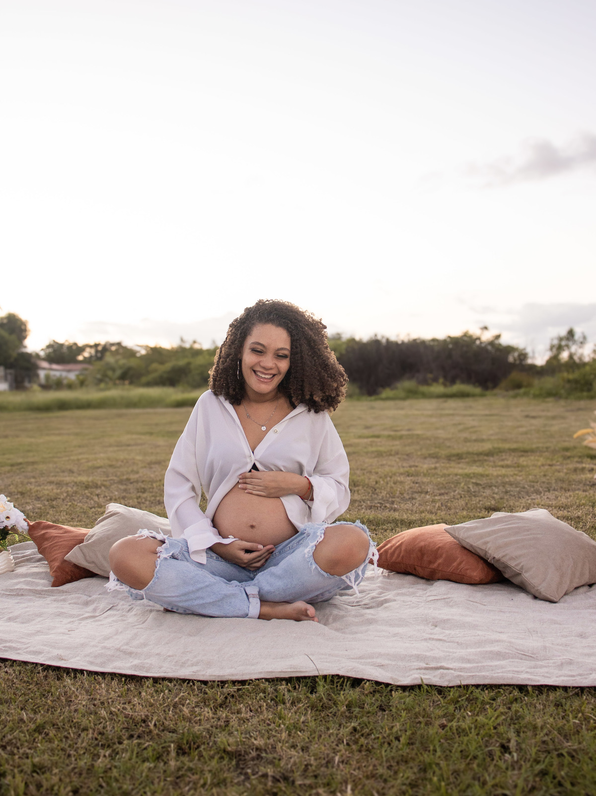 Fotografa de Gestantes na Ilha de Itaparica 
