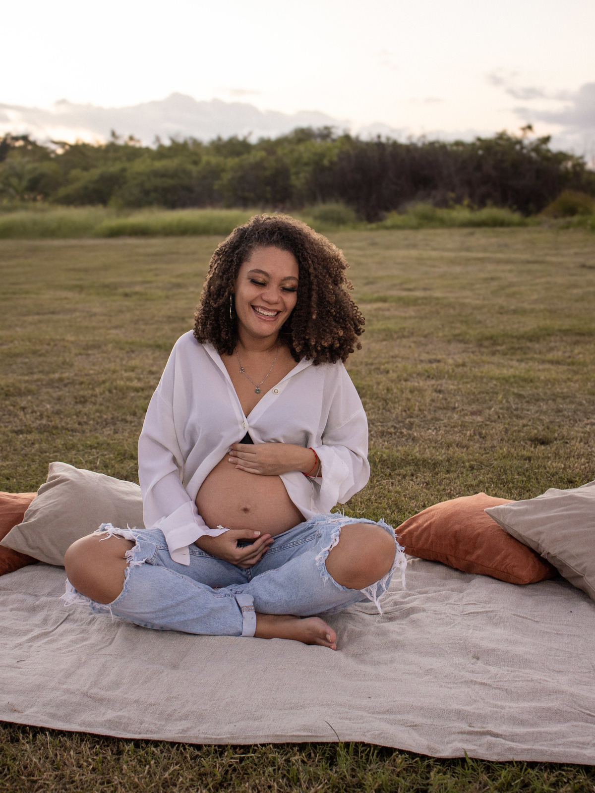 Fotografa de Gestantes na Ilha de Itaparica 