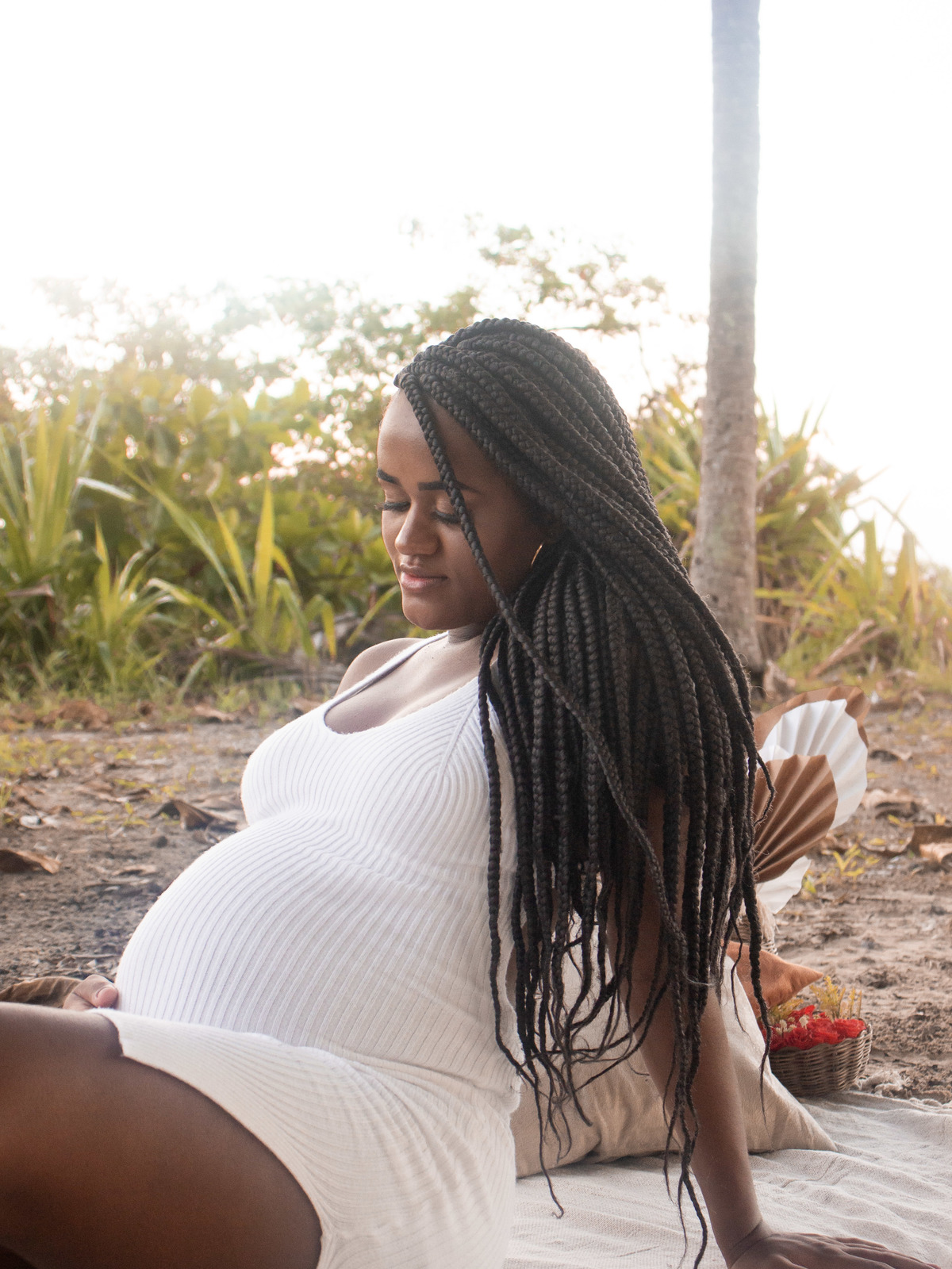 Fotografa de Gestantes na Ilha de Itaparica 