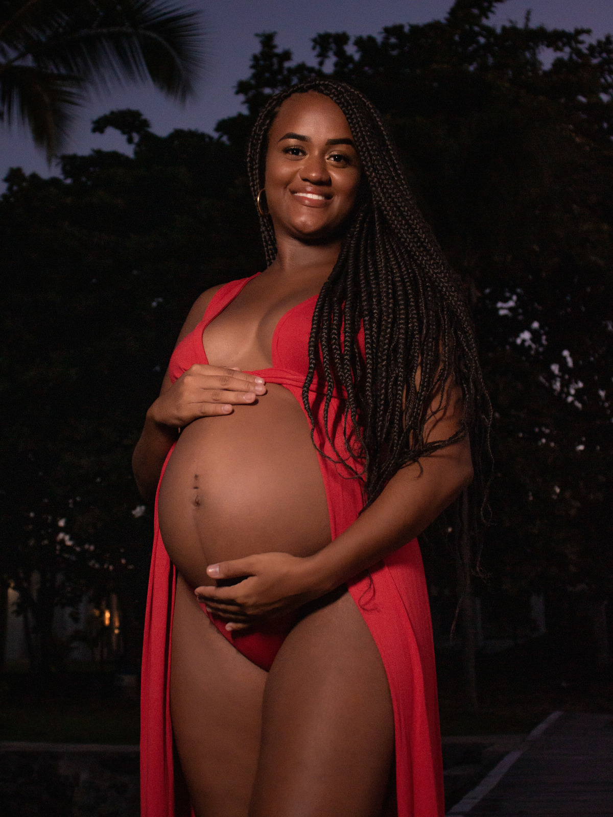 Ensaio Fotográfico de Gestante em itaparica Ba
