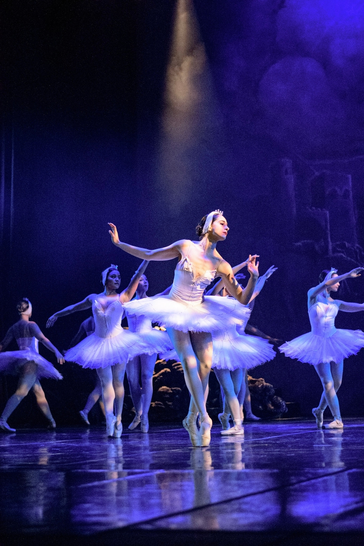 Ballet, Bailarines, tutu blanco,lago de los cisnes fotografía de danza