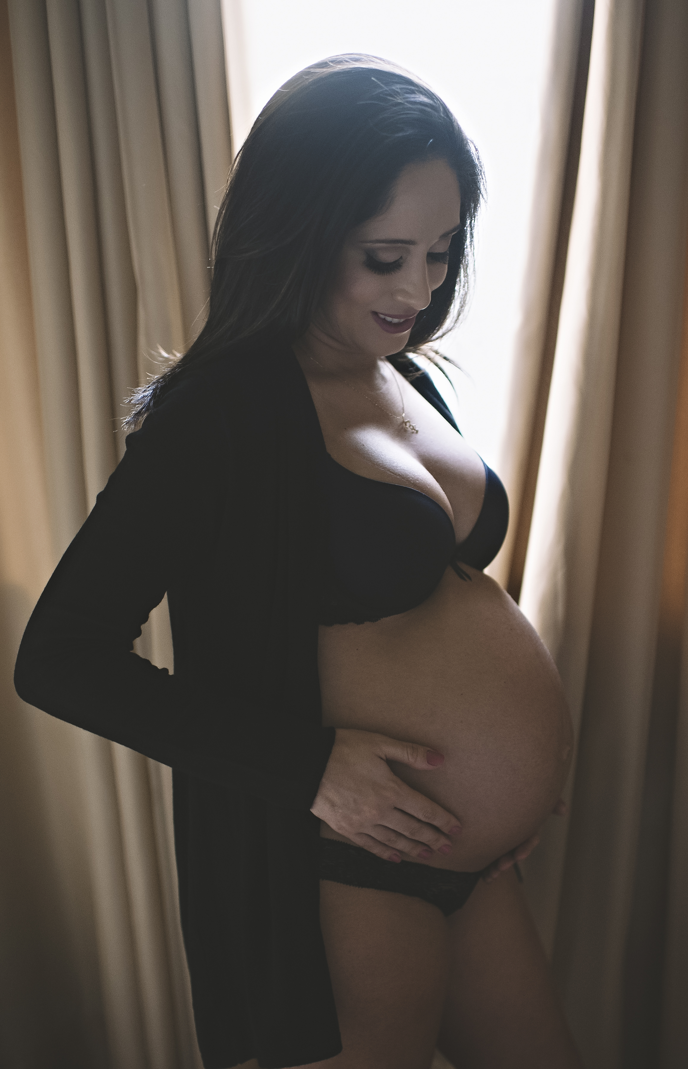 Ensaio de gestante gestante sensual ensaio de lingerie gravidez grávida e linda foto de gestante Rio de Janeiro