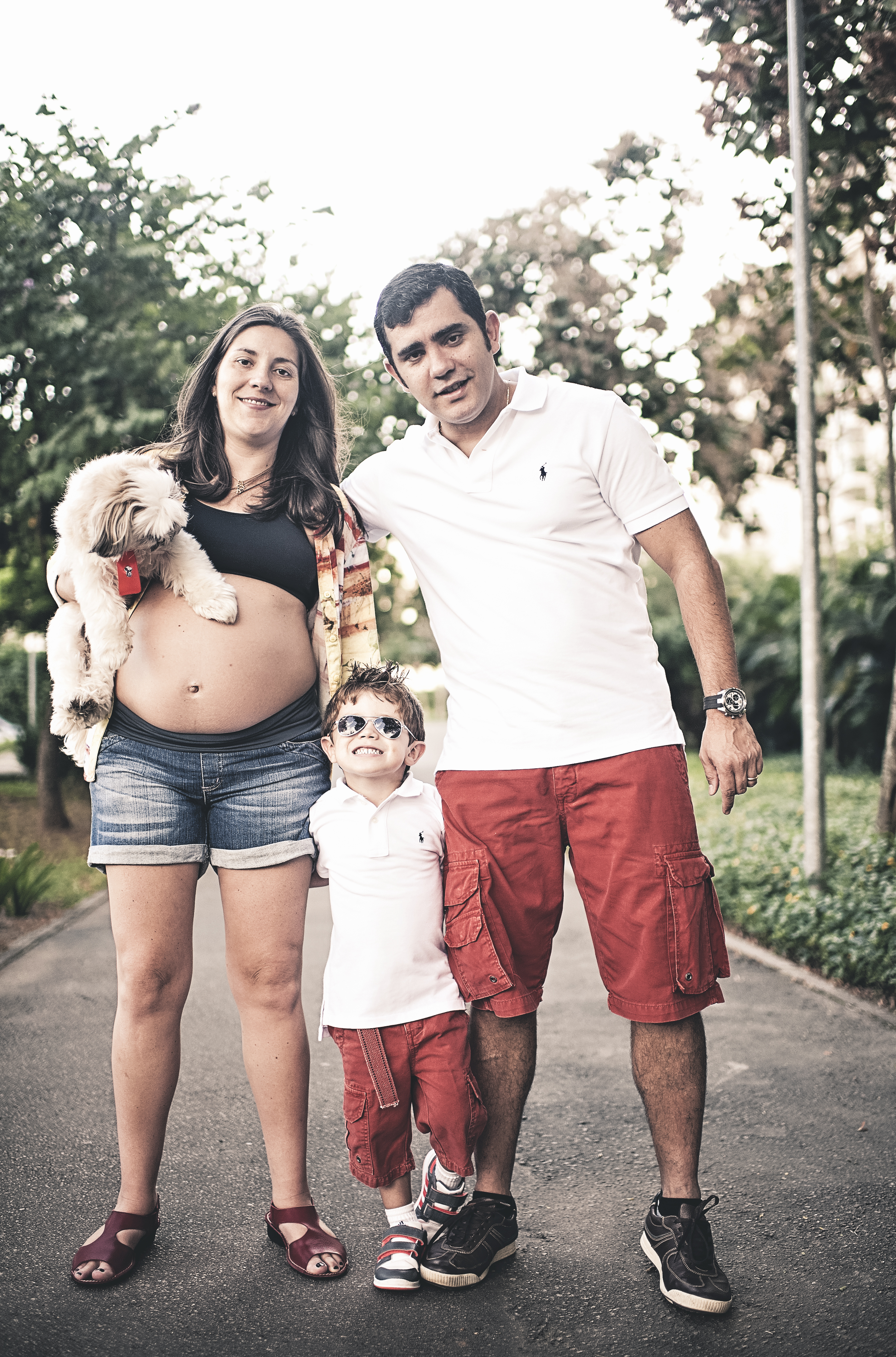 Ensaio de gestante ensaio de família com cachorro pet foto de gestante 