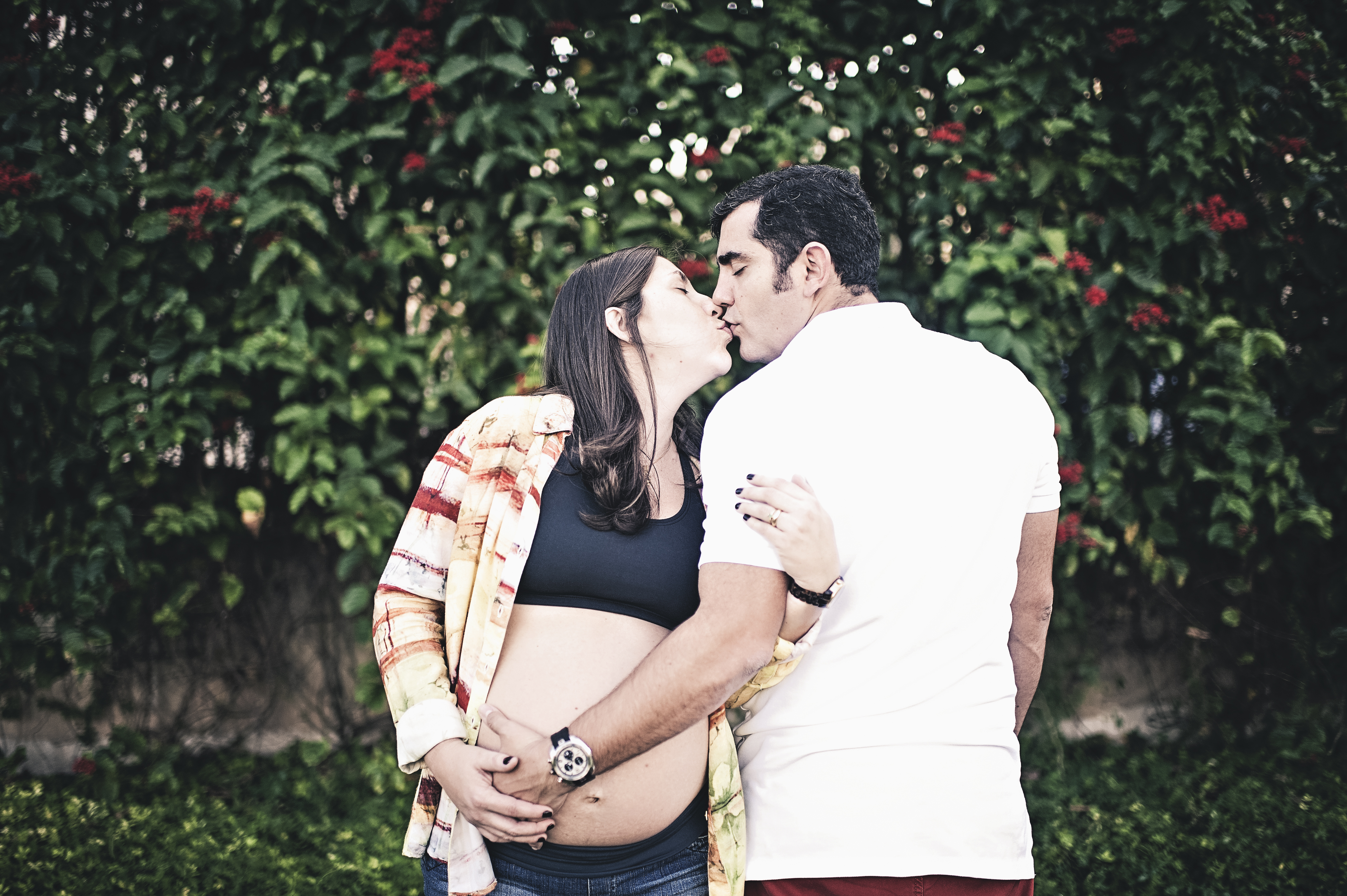 Ensaio de gestante externo Barra da Tijuca cachorro Rio de Janeiro