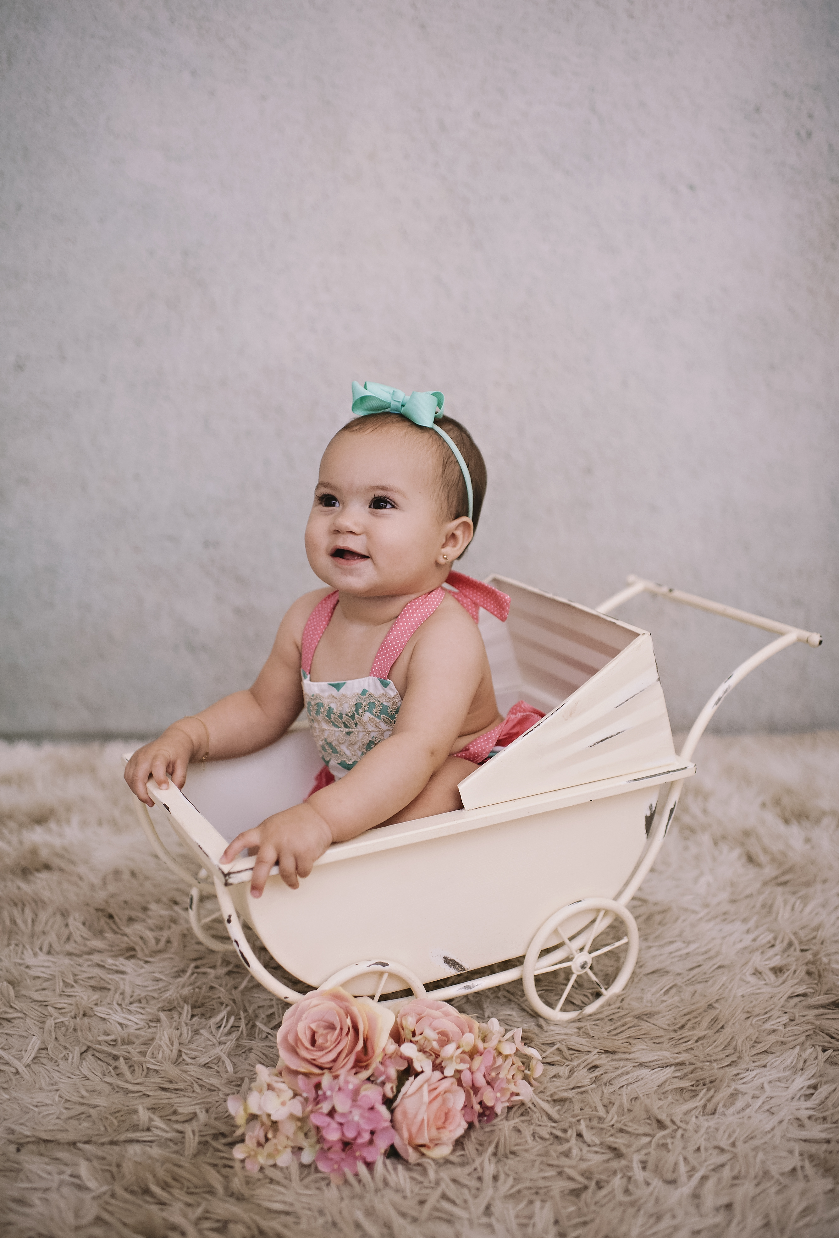 Foto de bebê ensaio infantil acompanhamento quadrimestral Barra da Tijuca Rio de Janeiro