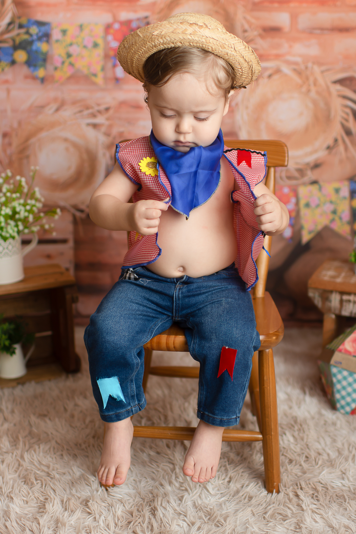ensaio infantil, ensaio de sao joao, mini sessao de sao joao, ensaio junino, foto de bebe, acompanhamento infantil barra da tijuca, ensaio tematico, melhor fotografa de bebes, best newborn photographer in rio, acompanhamento fotografico, foto infantil