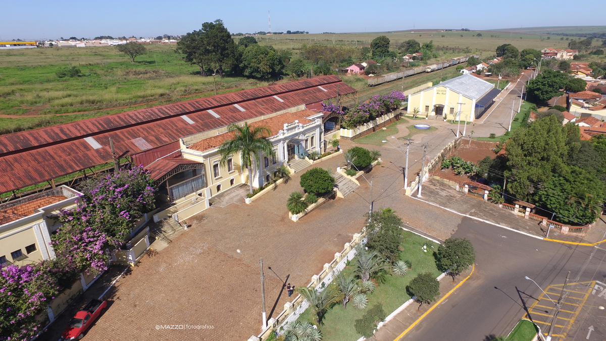 Estação Ferroviária em Pederneiras/SP