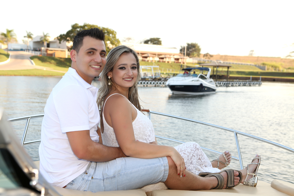 Noivos na Marina em Pederneiras