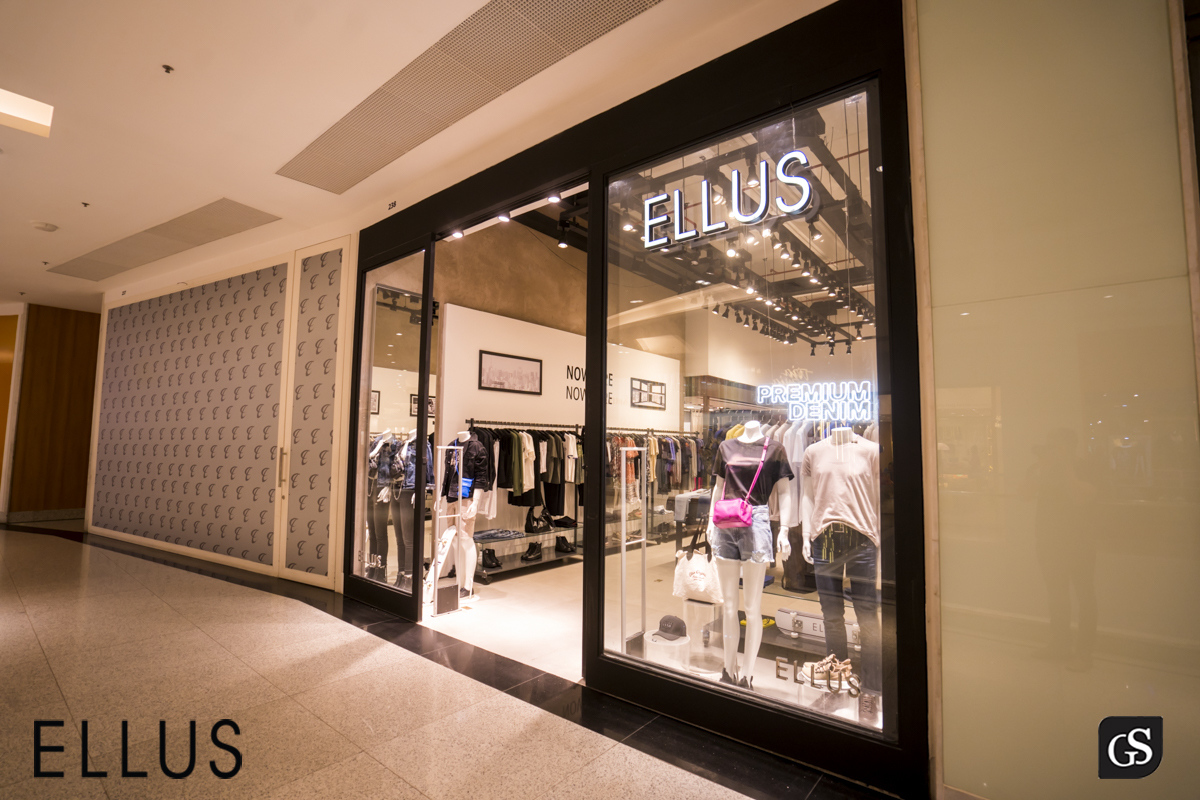 A Ellus foi criada em 1972 pelo empresário Nelson Alvarenga e hoje comercializa suas peças de estilo urbano e jovem em suas lojas espalhadas por todo o Brasil,BOULEVARD SHOPPING BELEM PA