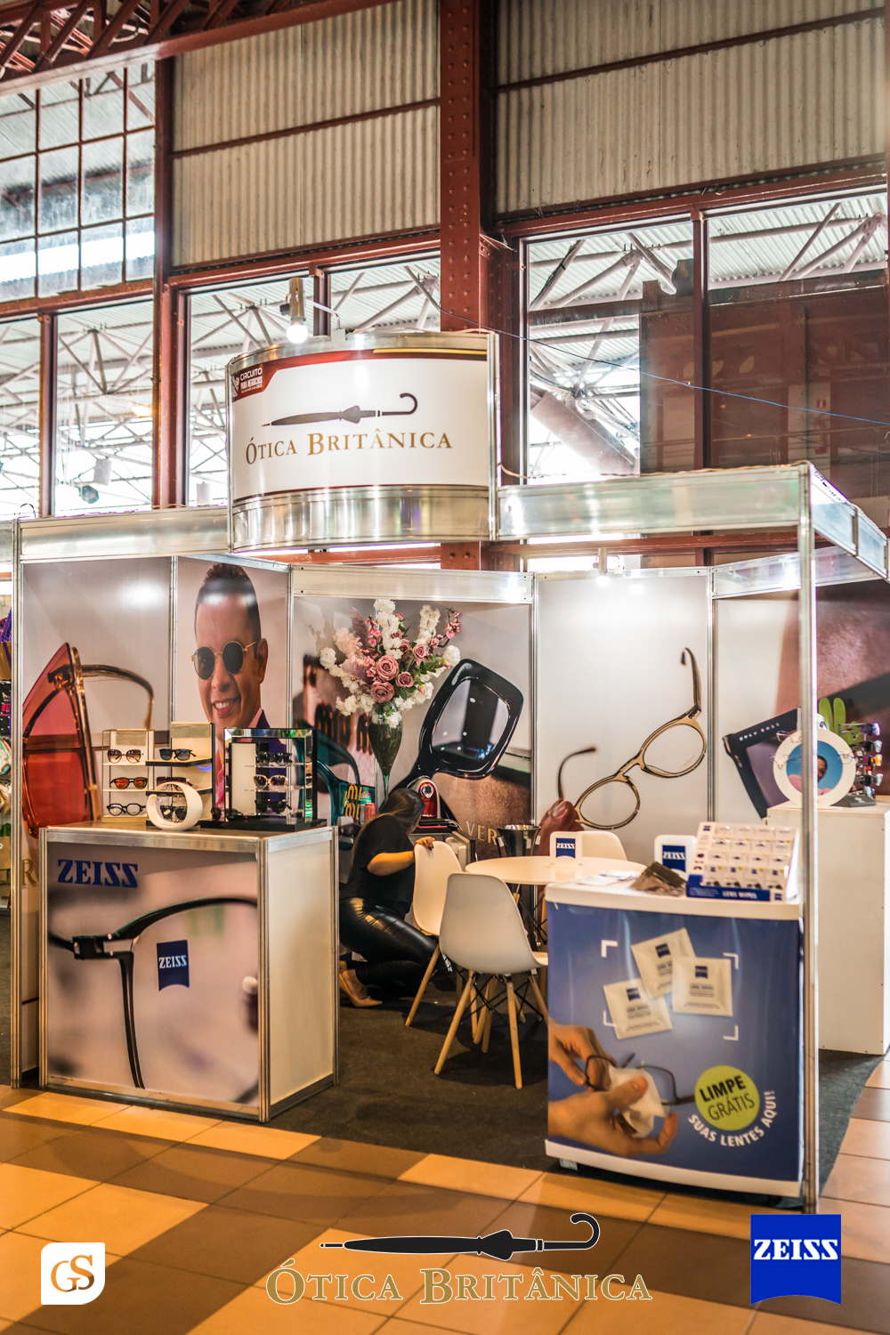 FEIRA DE NEGÓCIOS COM OTICA ZEISS E OTICA BRITÂNICA NA ESTAÇÃO DAS DOCAS , OCULOS LINDOS EM BELEM COM FOTOGRAFO GUI SAMPAIO