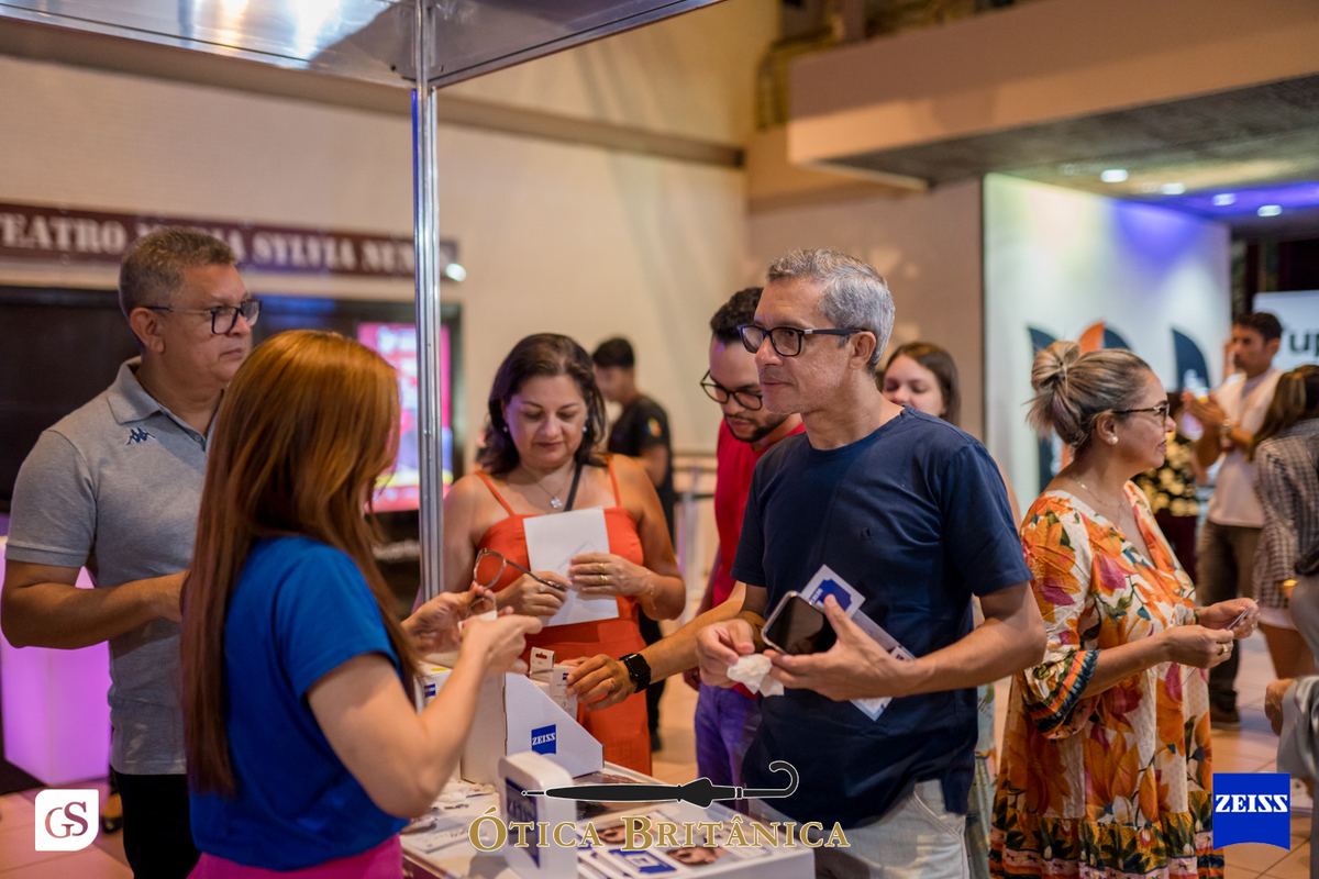 FEIRA DE NEGÓCIOS COM OTICA ZEISS E OTICA BRITÂNICA NA ESTAÇÃO DAS DOCAS , OCULOS LINDOS EM BELEM COM FOTOGRAFO GUI SAMPAIO