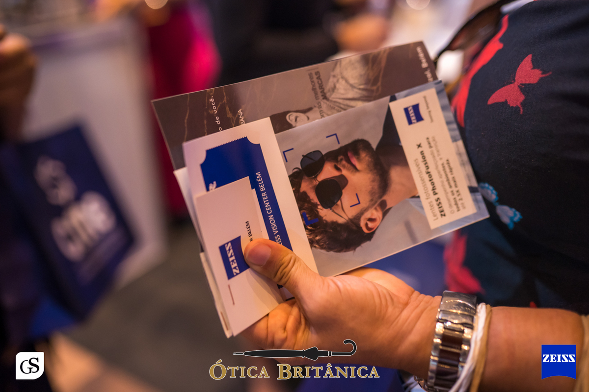 FEIRA DE NEGÓCIOS COM OTICA ZEISS E OTICA BRITÂNICA NA ESTAÇÃO DAS DOCAS , OCULOS LINDOS EM BELEM COM FOTOGRAFO GUI SAMPAIO