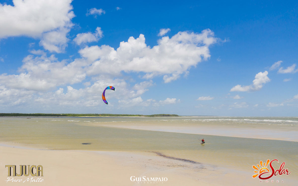 SOLAR EM SALINÓPOLIS PA SALINAS BEACH COM PATROCINIO CERVEJA TIJUCA FOTO KITE SURF DE DRONE