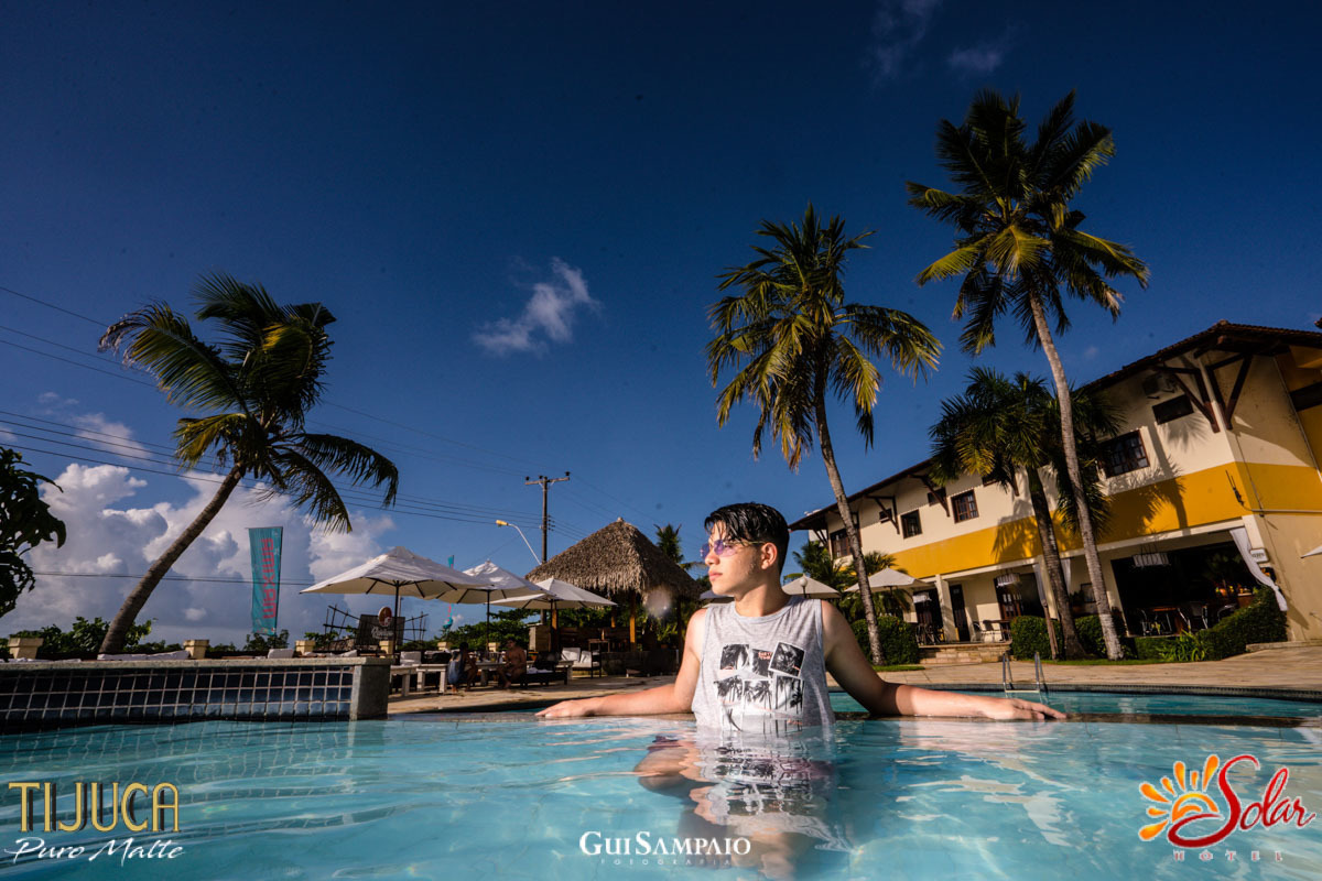 FOTOGRAFO GUI SAMPAIO NO HOTEL SOLAR E RESERVA PARK EM SALINÓPOLIS SALINAS BEACH PA PISCINA