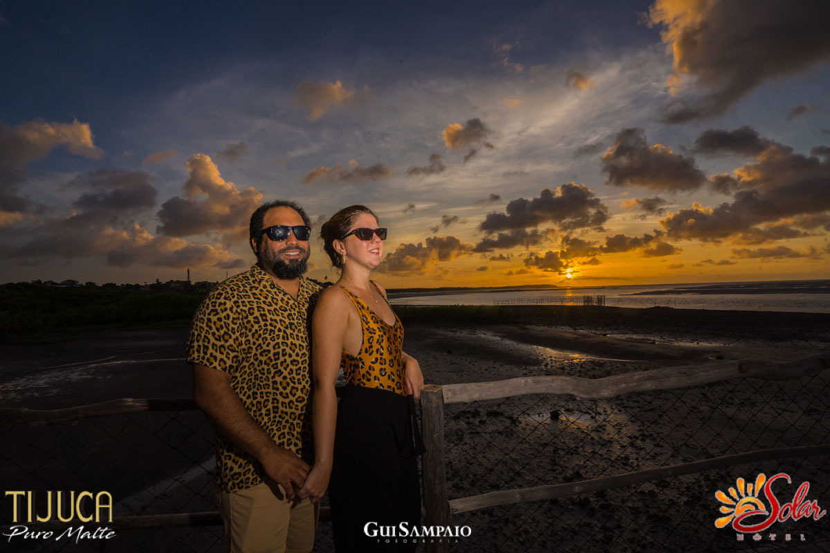 FOTOGRAFO GUI SAMPAIO NO HOTEL SOLAR E RESERVA PARK EM SALINÓPOLIS SALINAS BEACH PA  CASAL NO POR DO SOL