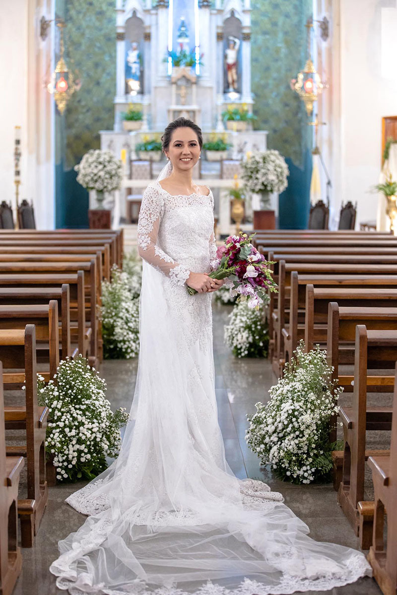 casamento igreja Matriz Paróquia Nossa Senhora Aparecida em Jardinópolis-SP