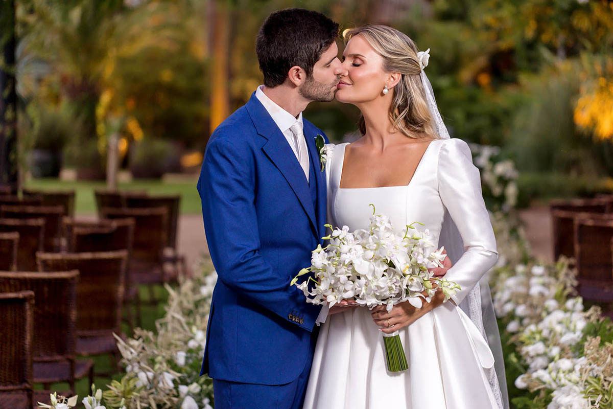beijo dos noivos, fotografo de casamento ribeirão preto