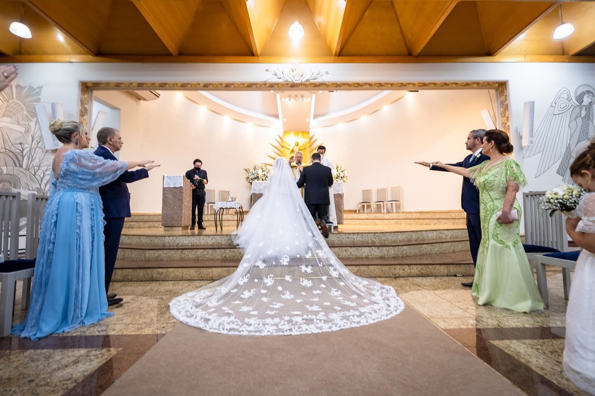 casamento no santuario Nossa Senhora Aparecida em Ribeirão Preto SP