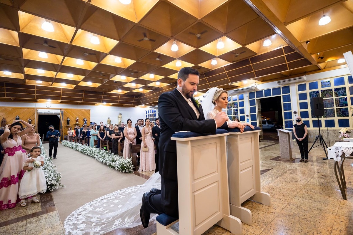 casamento no santuario Nossa Senhora Aparecida em Ribeirão Preto SP