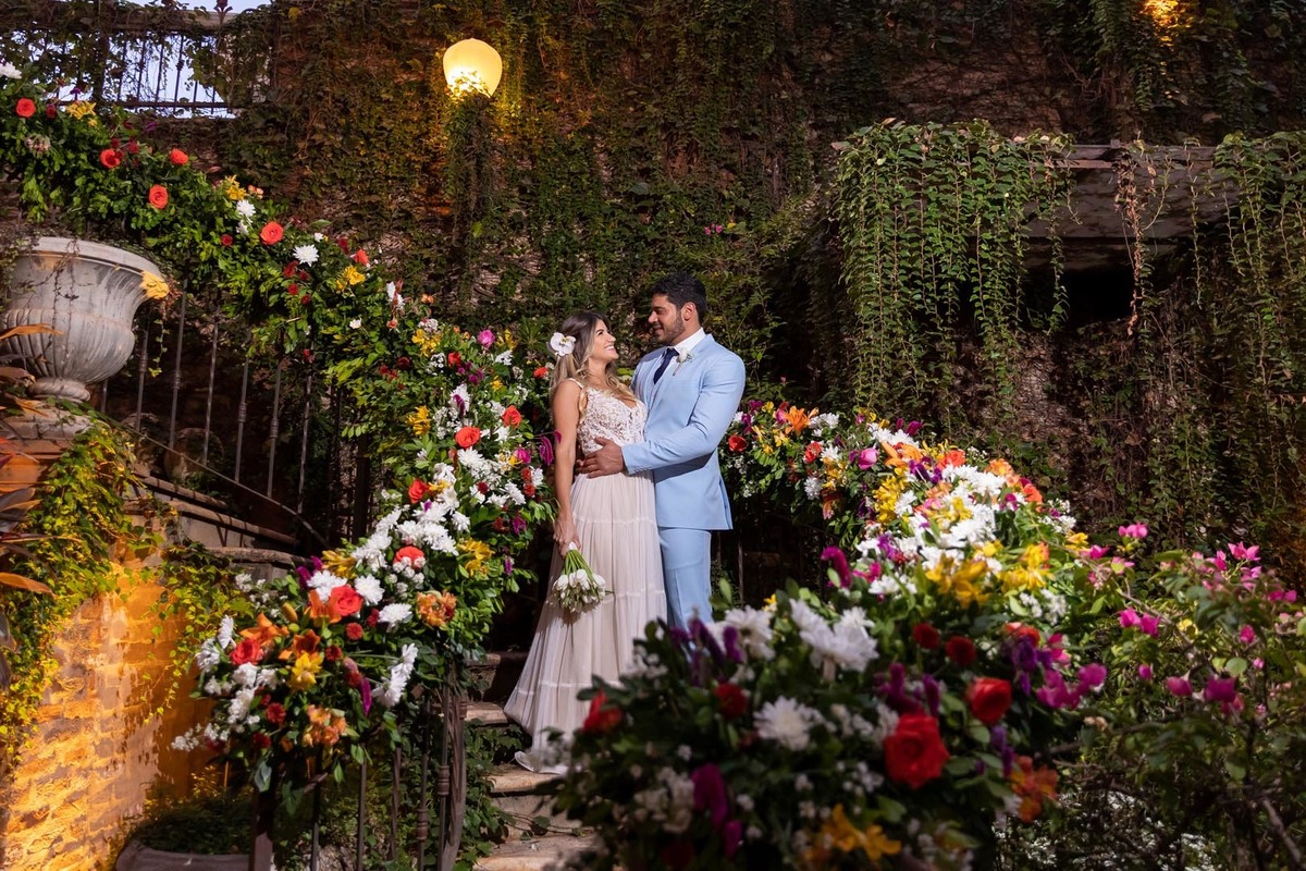 ensaio noivos casamento escada amici restaurante 