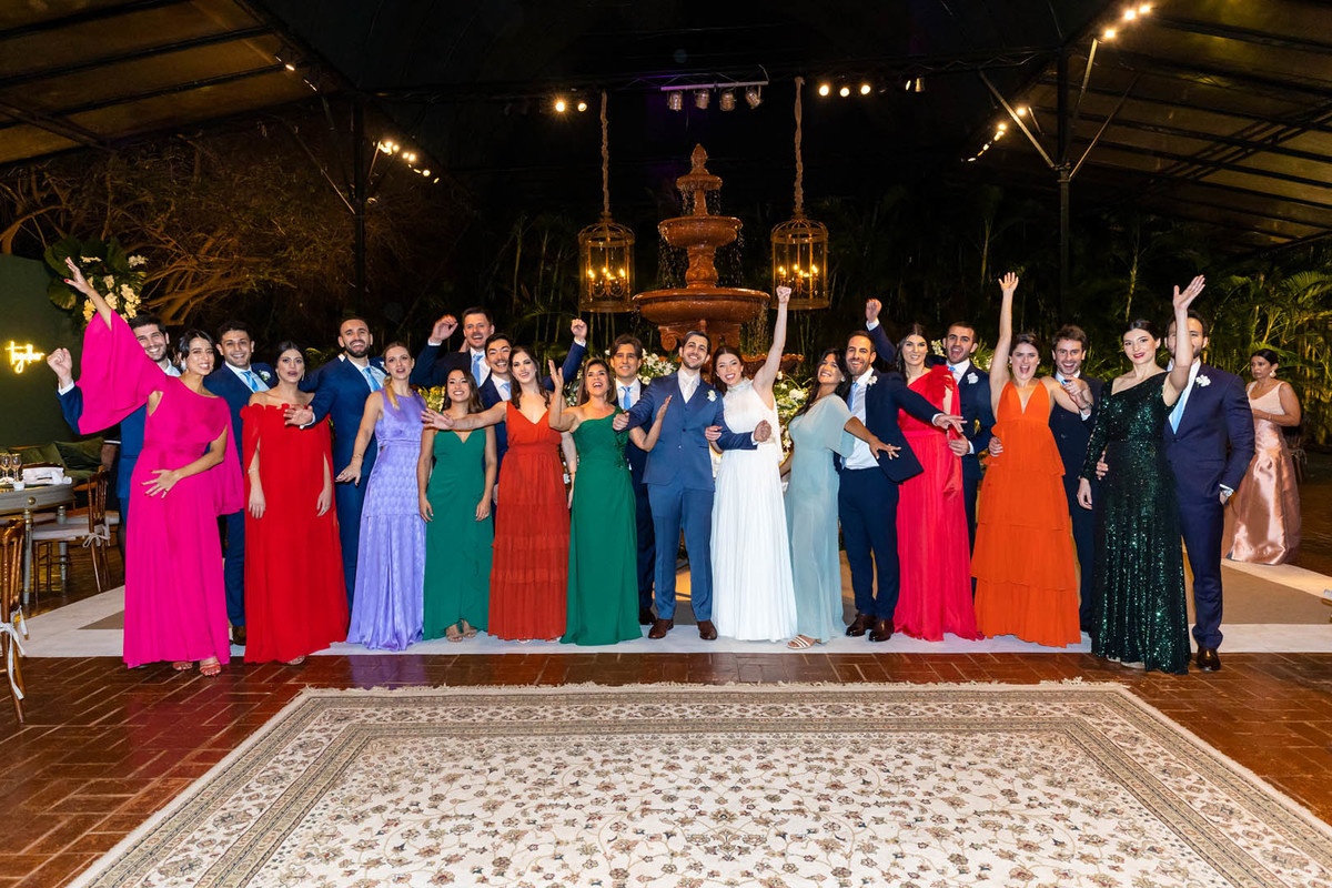 padrinhos e madrinhas no casamento