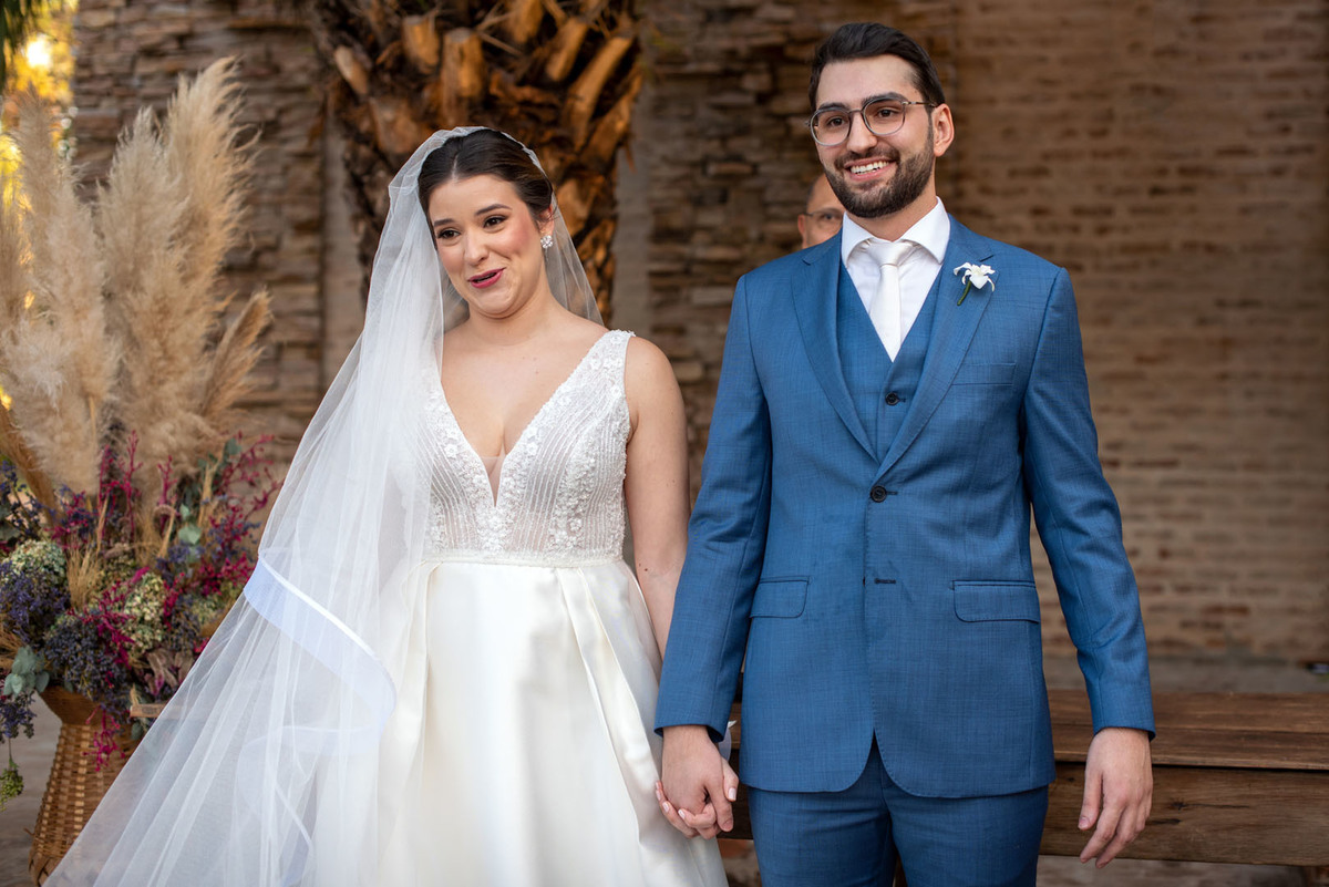 reação dos noivos casa de campo casamento isabela e murilo