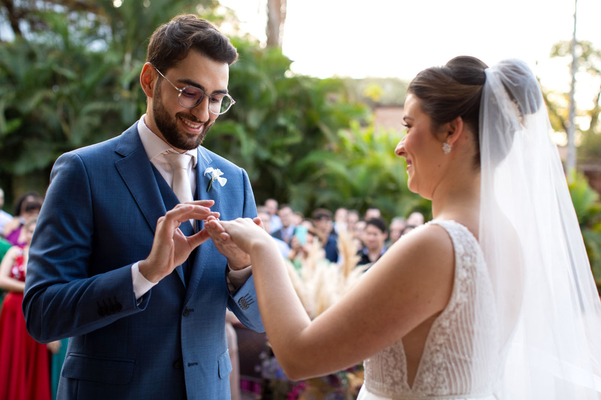 casamento ribeirao preto troca das alianças