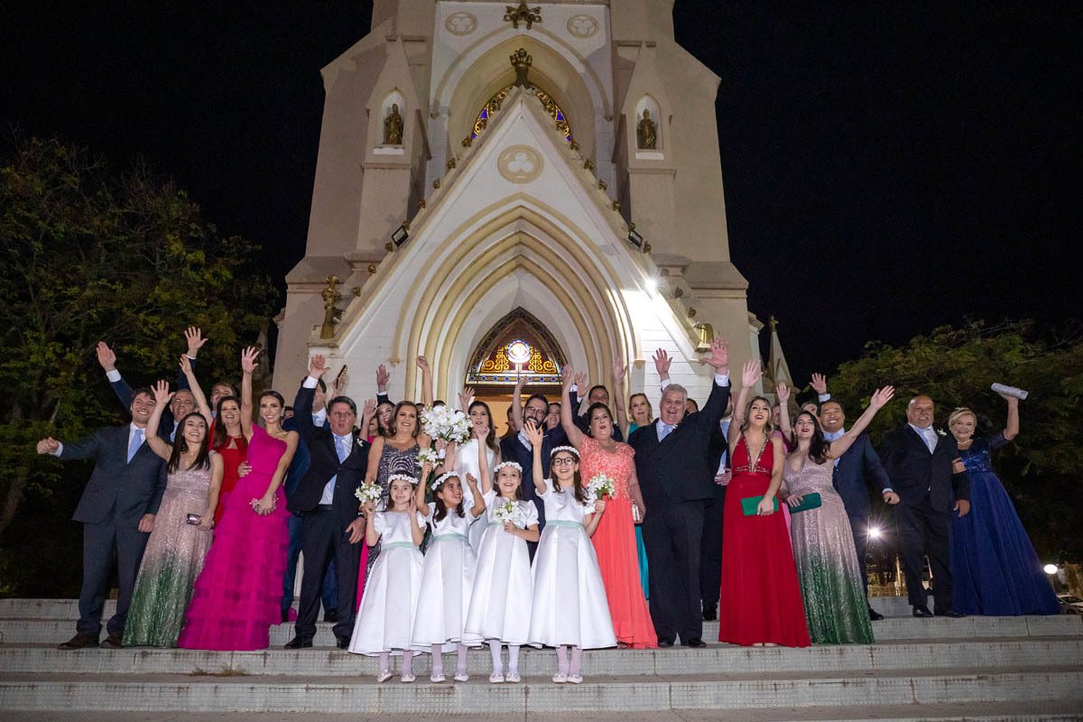 linda foto do casamento na igreja matriz em mococa sp