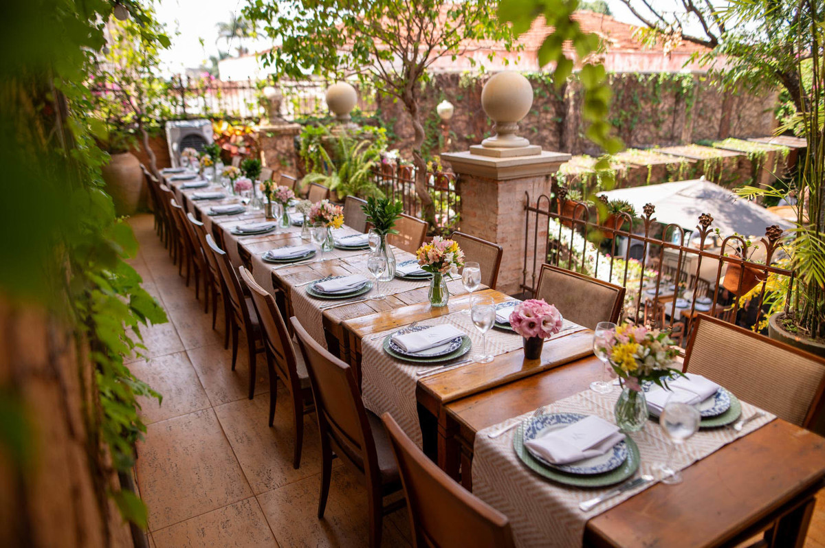 decoração ristorante amici