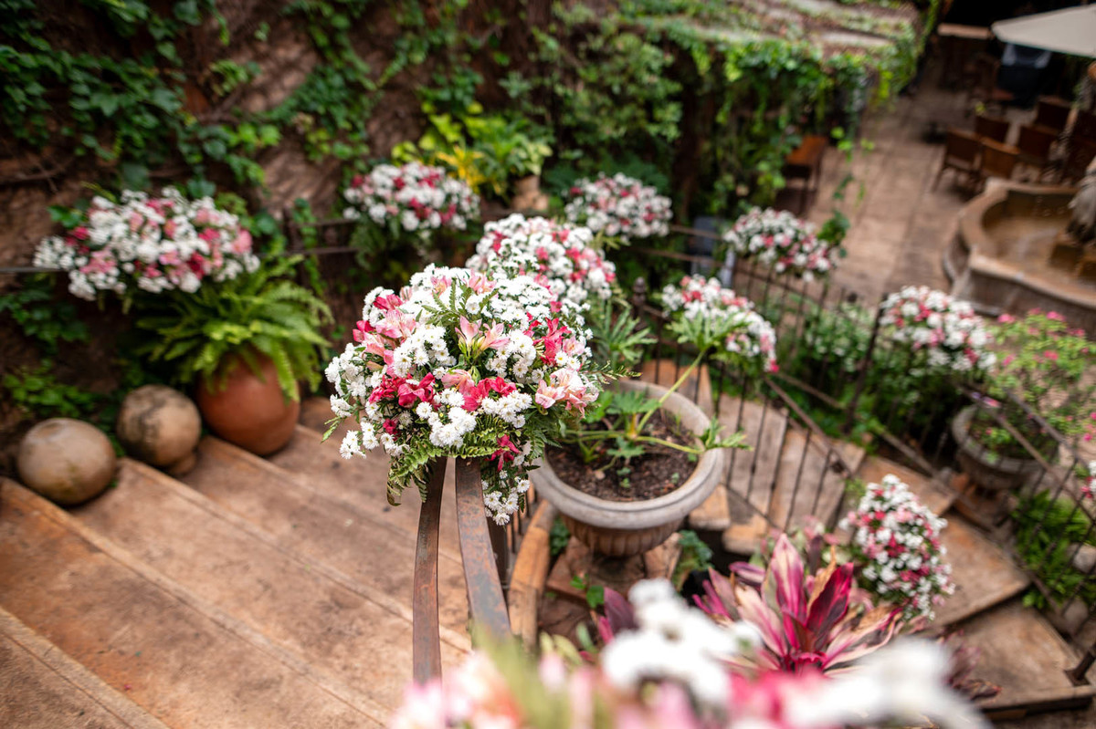 decoração casamento amici ristorante